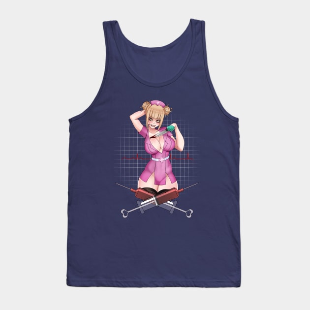 Himiko Toga Nurse Tank Top by DDxDD